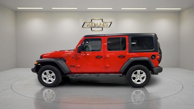 used 2022 Jeep Wrangler Unlimited car, priced at $29,800