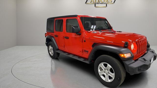 used 2022 Jeep Wrangler Unlimited car, priced at $29,800