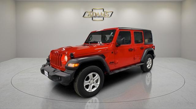 used 2022 Jeep Wrangler Unlimited car, priced at $29,800