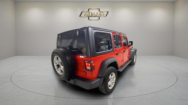 used 2022 Jeep Wrangler Unlimited car, priced at $29,800