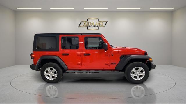 used 2022 Jeep Wrangler Unlimited car, priced at $29,800