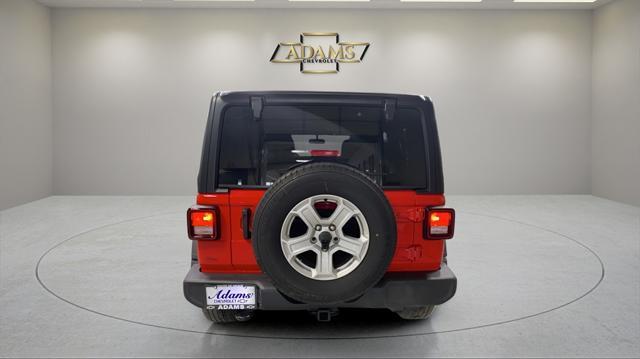 used 2022 Jeep Wrangler Unlimited car, priced at $29,800