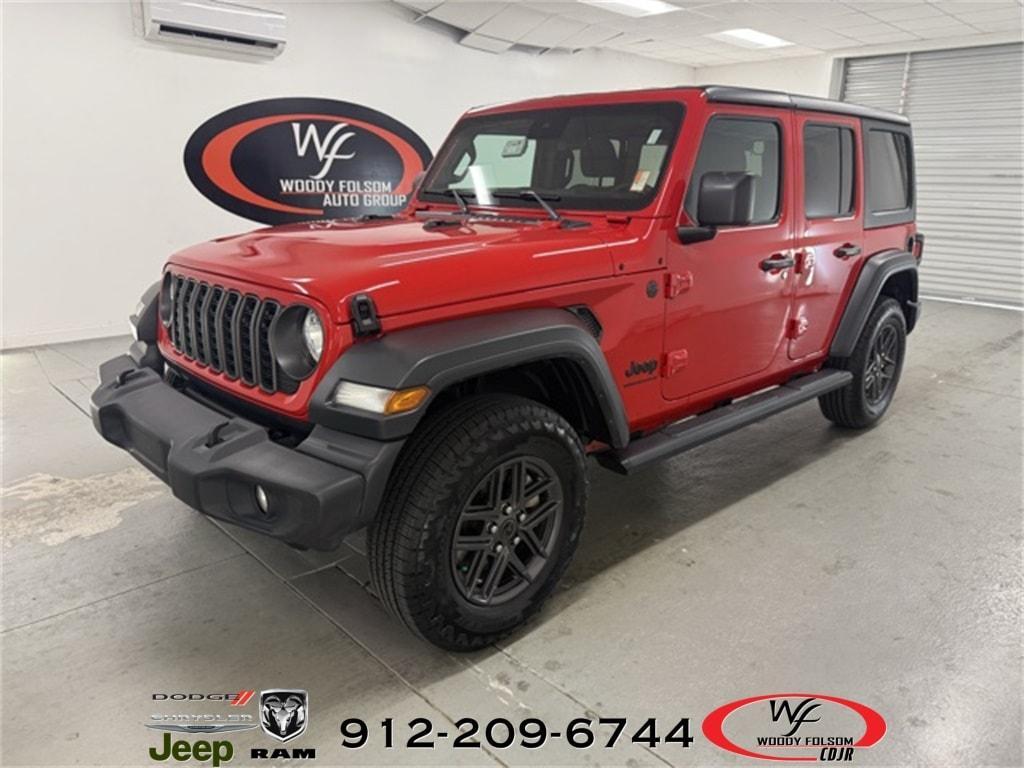 used 2024 Jeep Wrangler car, priced at $37,299