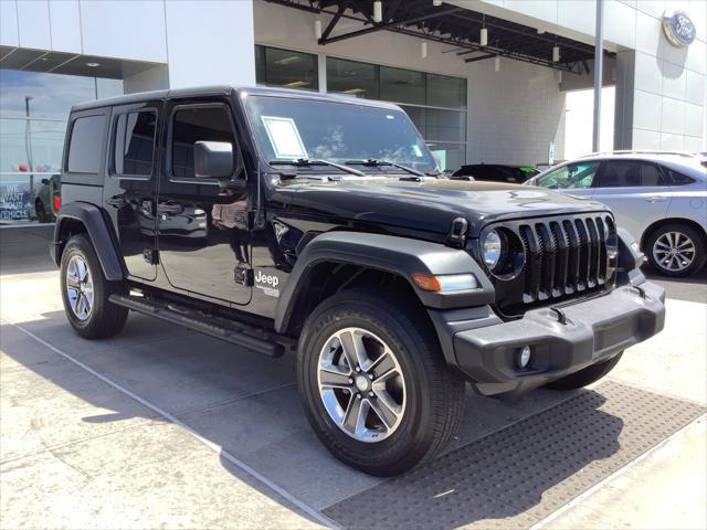 used 2020 Jeep Wrangler Unlimited car, priced at $27,897
