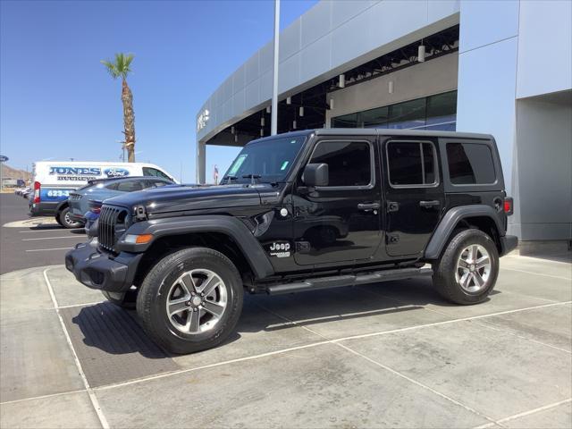 used 2020 Jeep Wrangler Unlimited car, priced at $27,897