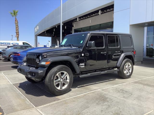 used 2020 Jeep Wrangler Unlimited car, priced at $27,897