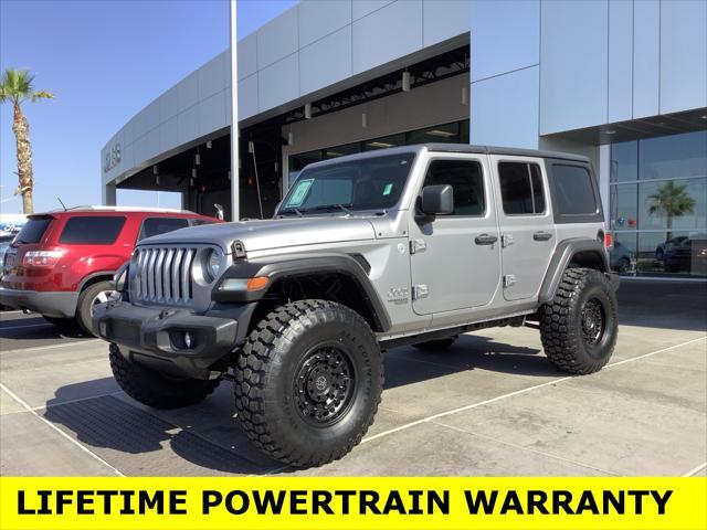 used 2020 Jeep Wrangler Unlimited car, priced at $32,975