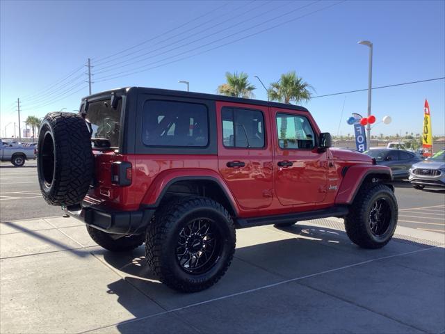 used 2021 Jeep Wrangler Unlimited car, priced at $37,576