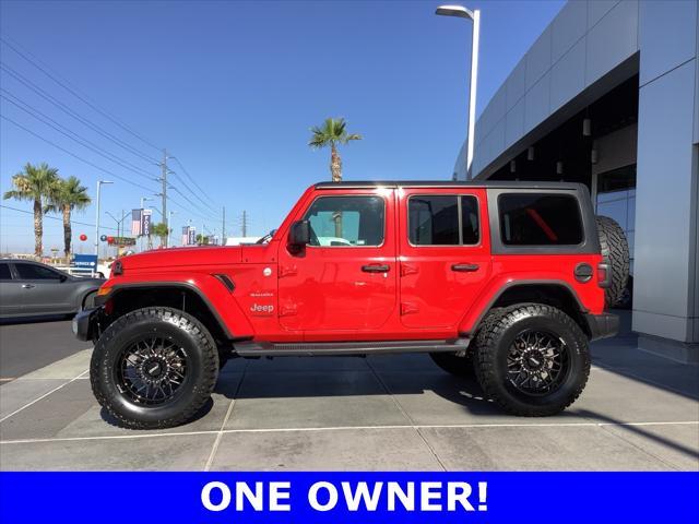 used 2021 Jeep Wrangler Unlimited car, priced at $37,576