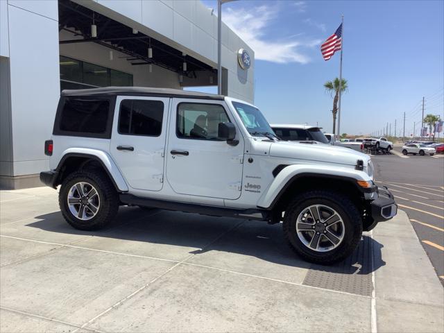 used 2022 Jeep Wrangler Unlimited car, priced at $35,245