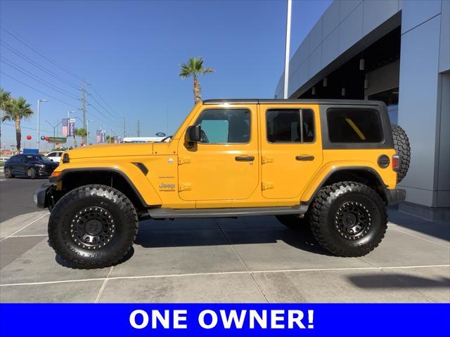 used 2020 Jeep Wrangler Unlimited car, priced at $34,245