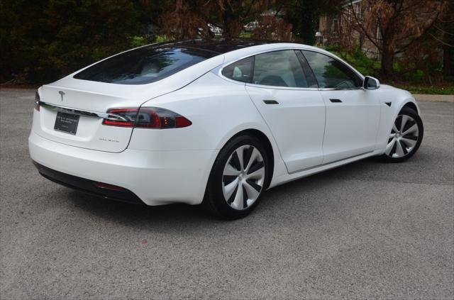 used 2021 Tesla Model S car, priced at $45,990