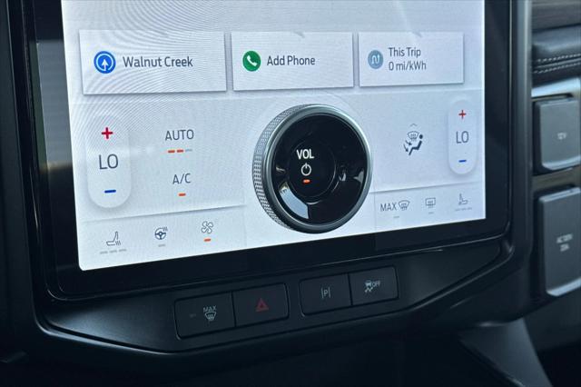 new 2025 Ford F-150 Lightning car, priced at $73,340