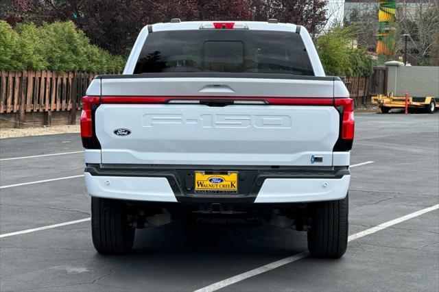 new 2025 Ford F-150 Lightning car, priced at $80,460