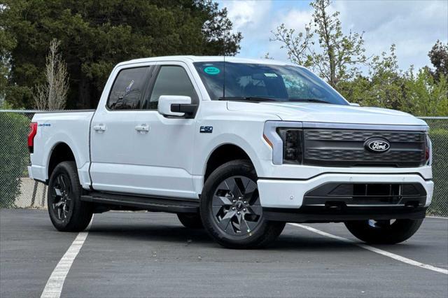 new 2025 Ford F-150 Lightning car, priced at $80,460
