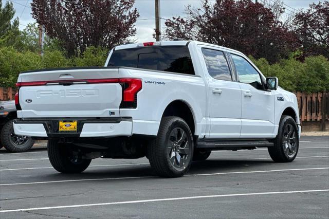 new 2025 Ford F-150 Lightning car, priced at $80,460