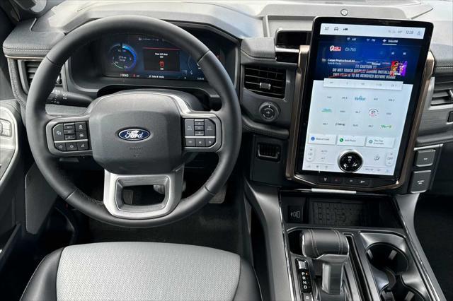 new 2025 Ford F-150 Lightning car, priced at $80,460
