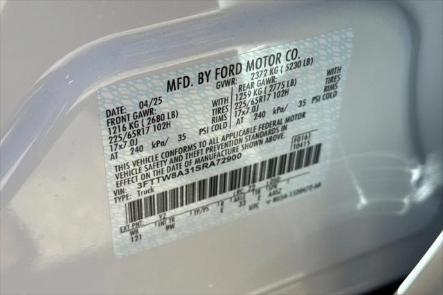 new 2025 Ford Maverick car, priced at $28,590