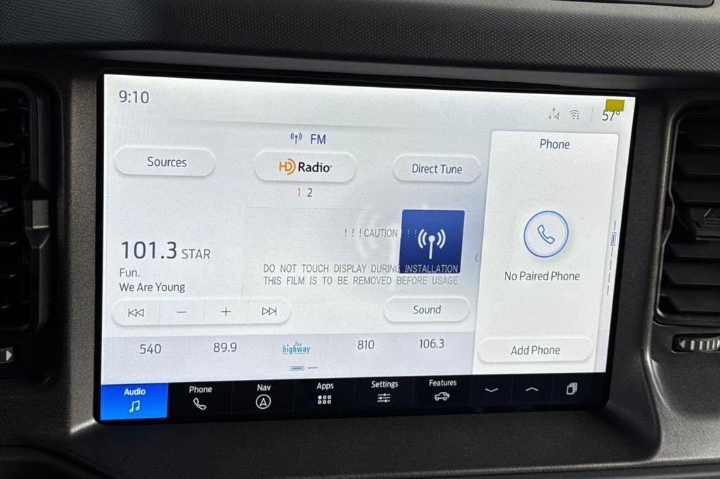 new 2025 Ford Bronco car, priced at $47,970