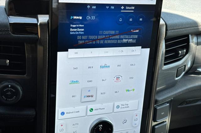 new 2025 Ford F-150 Lightning car, priced at $77,372