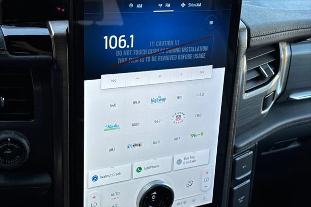 new 2025 Ford F-150 Lightning car, priced at $79,965