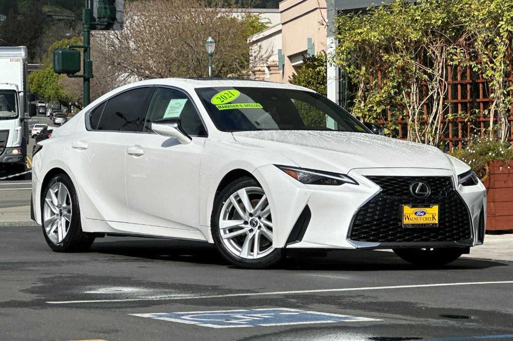 used 2021 Lexus IS 300 car, priced at $31,999
