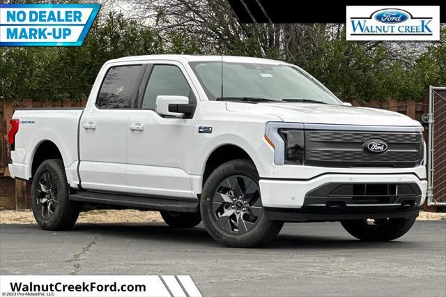 new 2024 Ford F-150 Lightning car, priced at $79,590