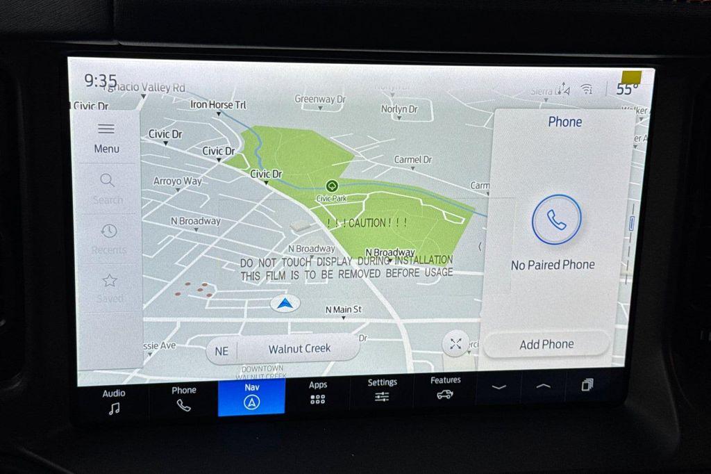 new 2025 Ford Bronco car, priced at $93,175