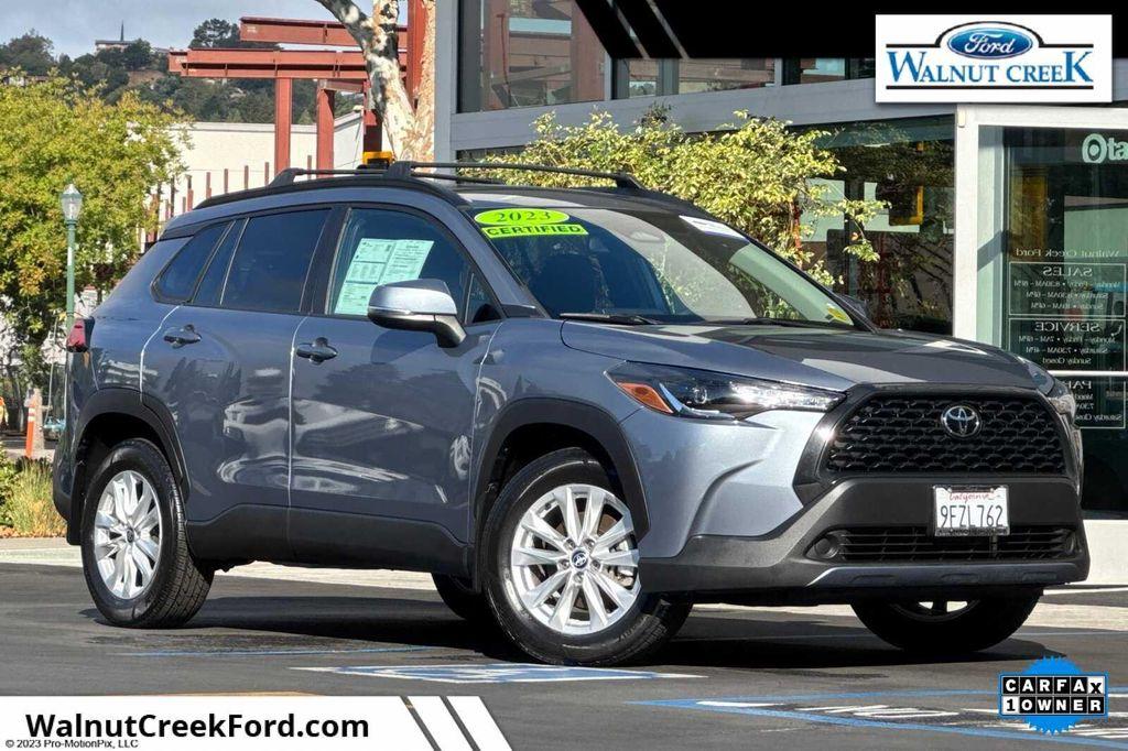 used 2023 Toyota Corolla Cross car, priced at $25,221