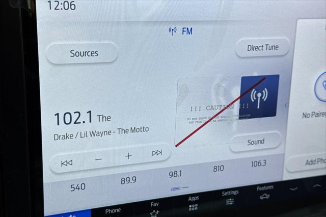 new 2025 Ford F-150 car, priced at $39,345