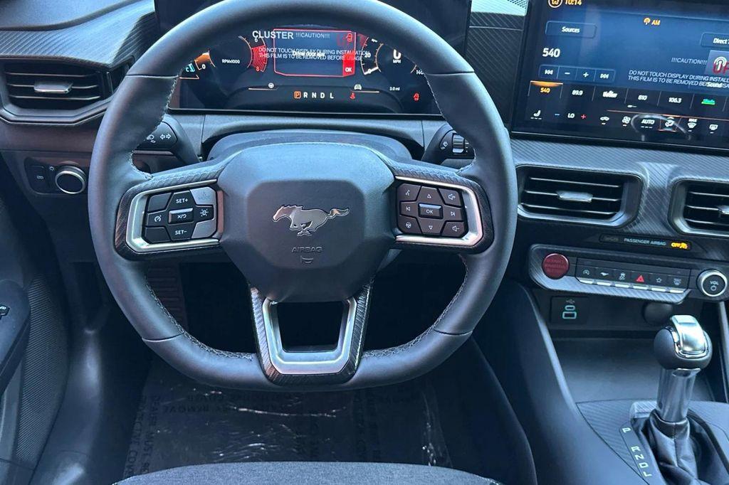 new 2025 Ford Mustang car, priced at $37,870