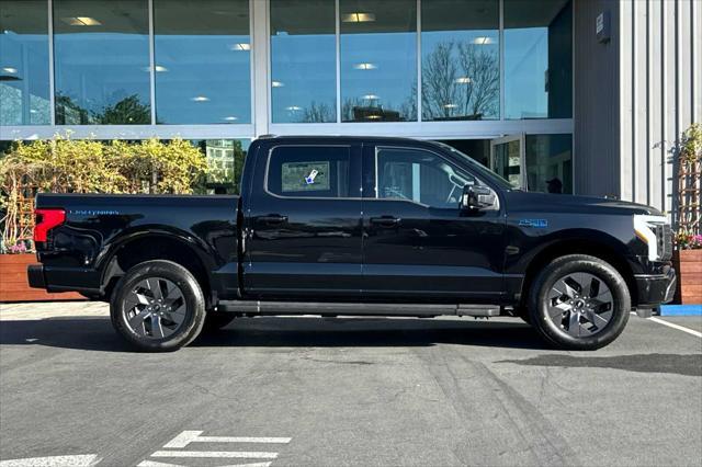 new 2025 Ford F-150 Lightning car, priced at $79,965