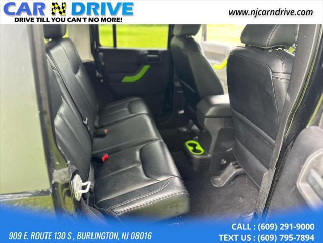 used 2015 Jeep Wrangler Unlimited car, priced at $15,789