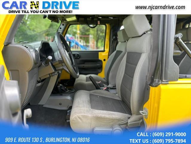 used 2008 Jeep Wrangler car, priced at $7,985