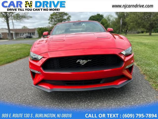 used 2021 Ford Mustang car, priced at $22,999