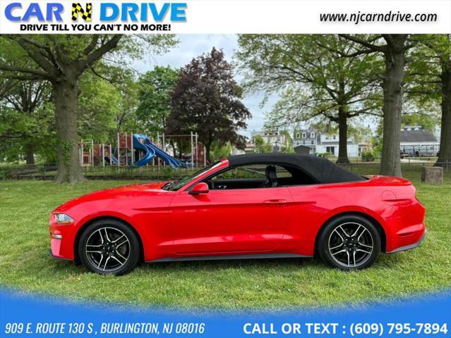 used 2021 Ford Mustang car, priced at $22,999