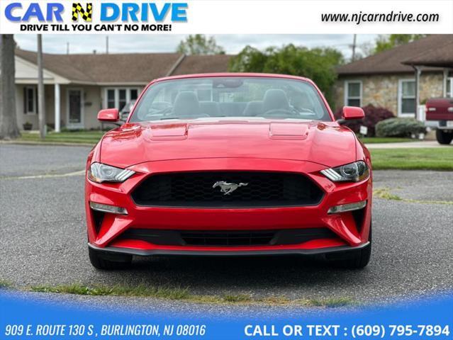 used 2021 Ford Mustang car, priced at $22,999