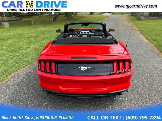 used 2021 Ford Mustang car, priced at $22,999