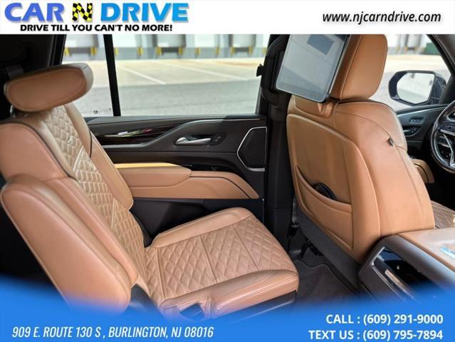 used 2021 Cadillac Escalade car, priced at $57,999