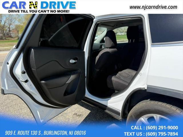 used 2019 Jeep Cherokee car, priced at $11,500