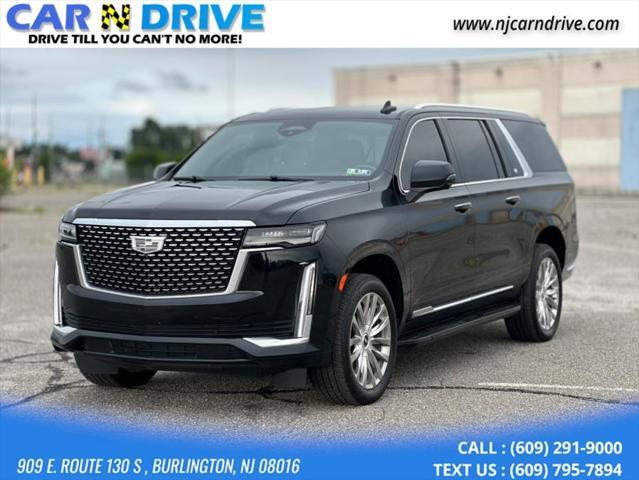 used 2022 Cadillac Escalade ESV car, priced at $44,520