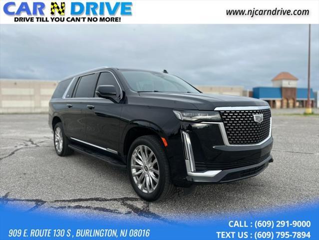 used 2022 Cadillac Escalade ESV car, priced at $44,520