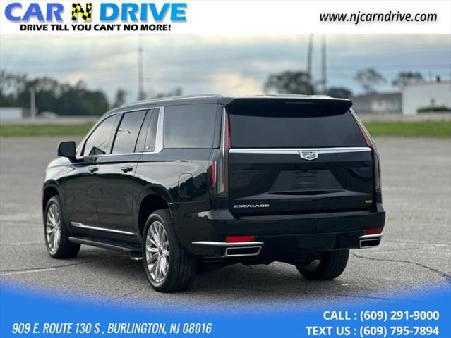 used 2022 Cadillac Escalade ESV car, priced at $44,520