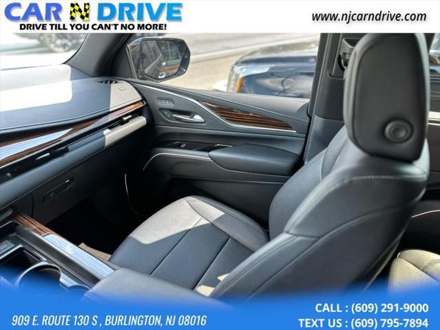 used 2022 Cadillac Escalade ESV car, priced at $44,520