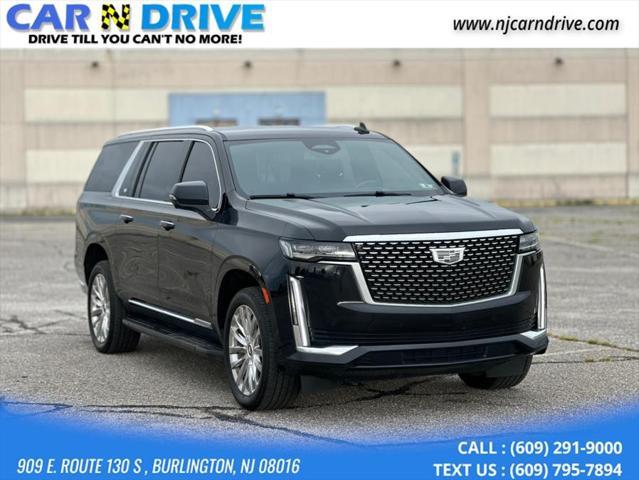 used 2022 Cadillac Escalade ESV car, priced at $44,520