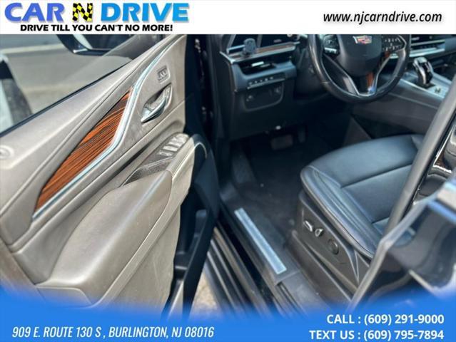 used 2022 Cadillac Escalade ESV car, priced at $44,520