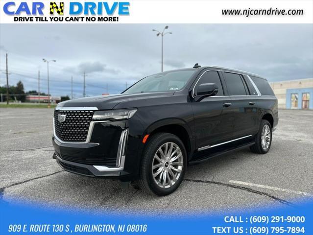 used 2022 Cadillac Escalade ESV car, priced at $44,520