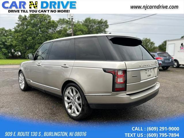 used 2016 Land Rover Range Rover car, priced at $18,599
