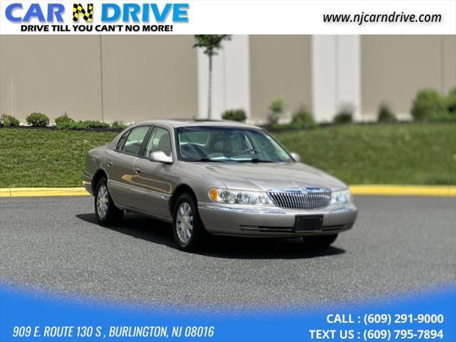 used 2002 Lincoln Continental car
