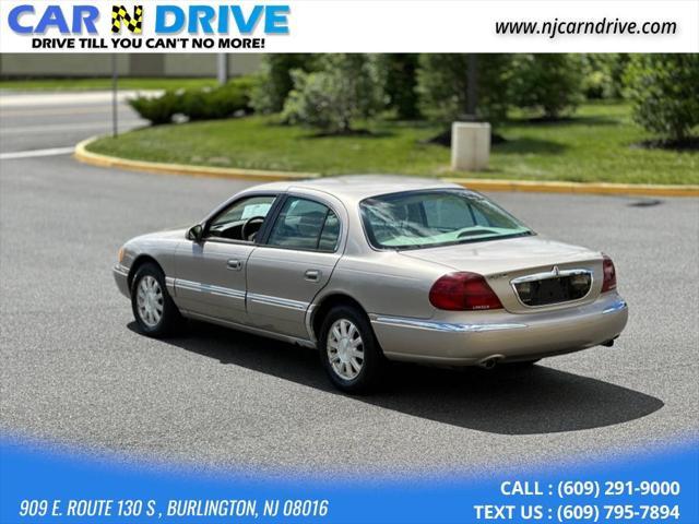 used 2002 Lincoln Continental car